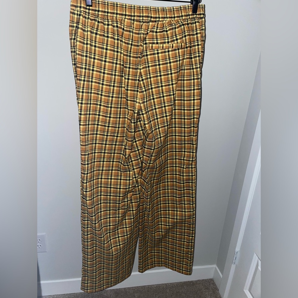 Checkered Pants yellow/brown/orange